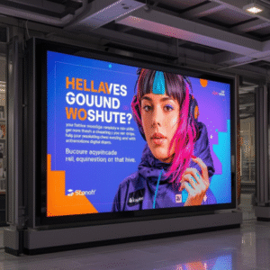 Màn hình LED P5 quảng cáo dự án – khu đô thị