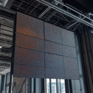 Màn hình LED P5 mặt tiền tòa nhà