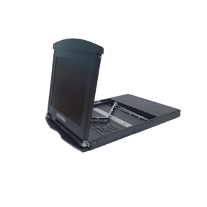 17" 1U Dual rail LCD w/16 port Cat-5 KVM Switch - AL-DU716L