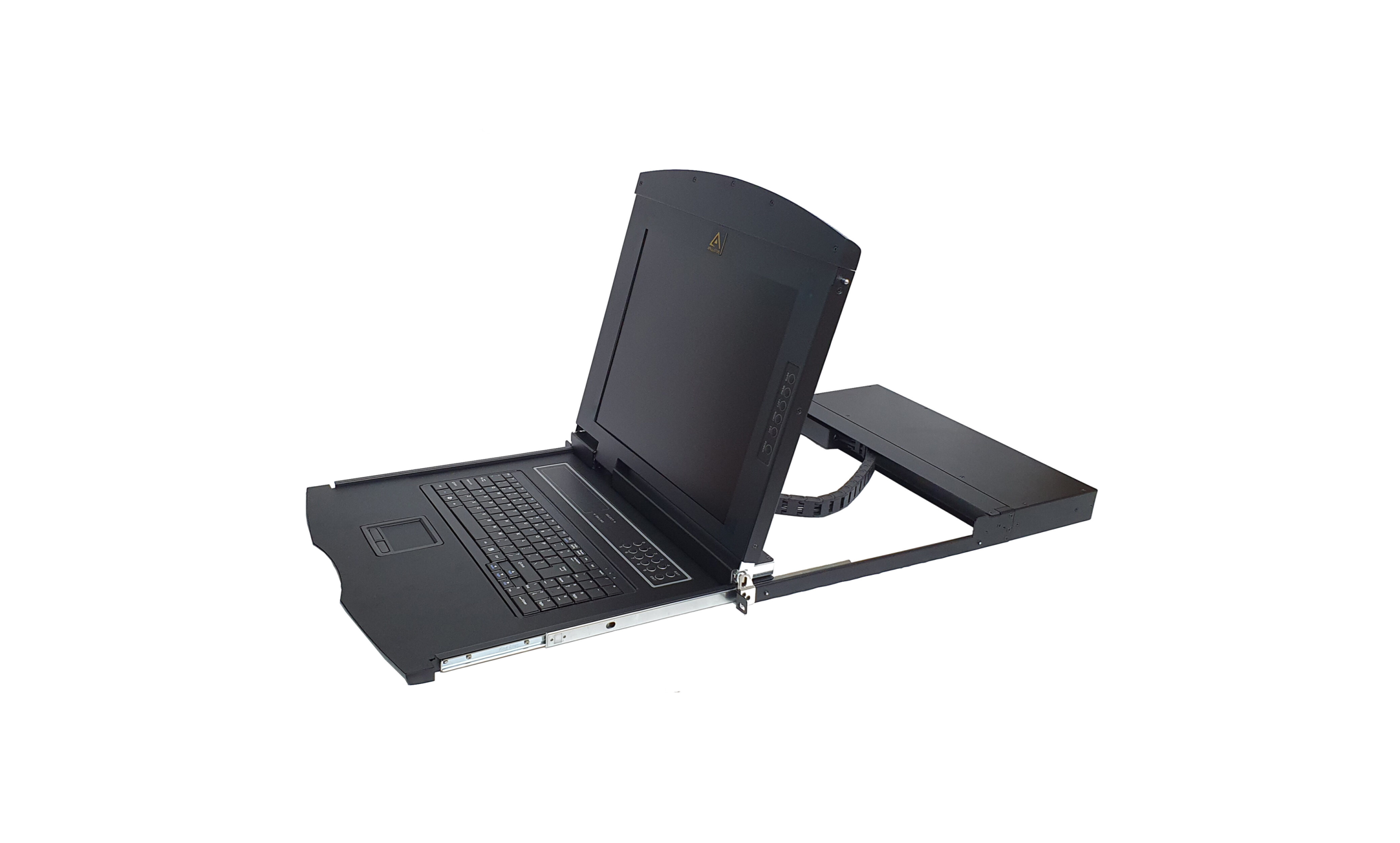 17" 1U single rail LCD w/8 port Cat-5 KVM Switch - AL-UV708L