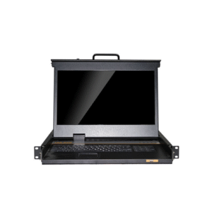 1U rack mount 17.3" LED KVM console with touch pad+Mouse - AL-V1730P