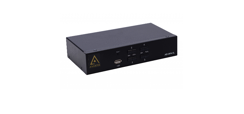 4 - Port Display Port KVM Switch - AD-DP41L